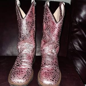 Girls Old West Ropers 12.5